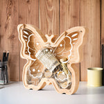 Personalized Wooden Butterfly Piggy Banks - Ideal for Kids' Birthdays, Decor & as Educational Toys