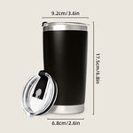 Santa Hat Name Personalized Name Travel Coffee Tumbler