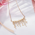 Personalized Names Hanging Family Necklace