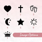 Personalized Baby Bracelets with Name Birthstone, 18k Gold Plated, Adjustable Length, Unique Birthday Gifts for Infant Girls Boys