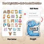 Customizedbee Personalized Animal Alphabet Pillow for Kids