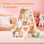 Personalized Easter Bunny Piggy Bank