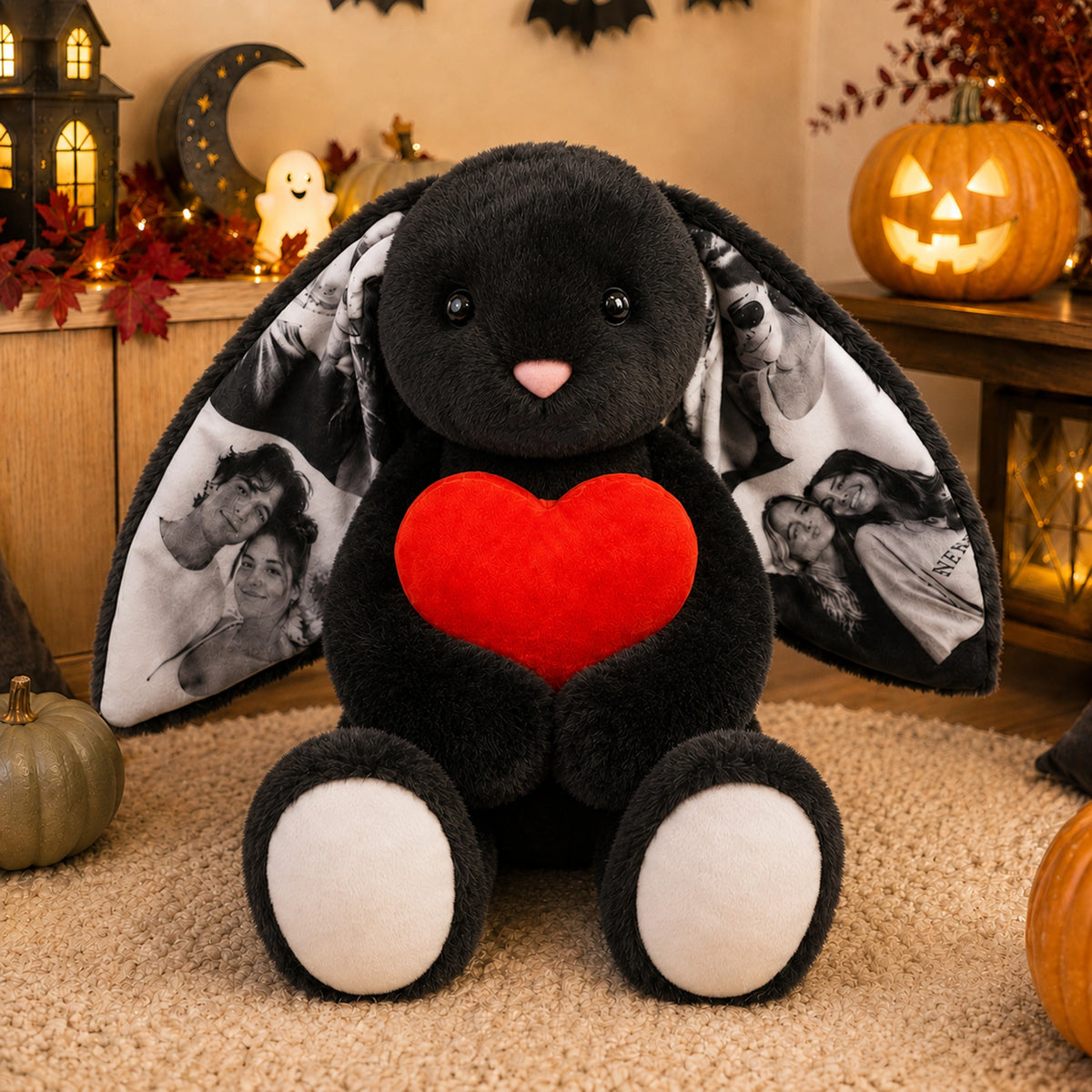 Midnight Bunny — Personalized Halloween Plush