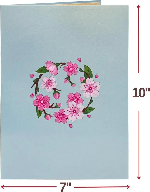 2-in-1 Gift & Décor for Every Moment🌸3D Flower Bouquet Pop Up Card