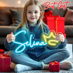 Custom LED Neon Signs for Wall Decor, 12 Colors w/Remote