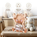 Wooden Cow Piggy Banks for Kids