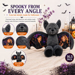 Personalized Halloween Bat Bear Plush 🦇🧸