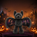 Personalized Halloween Bat Bear Plush 🦇🧸