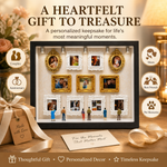 Marco del Museo de Nosotros, regalo personalizado para parejas, lindos regalos en miniatura para museos, regalo significativo, regalo de aniversario para San Valentín. 