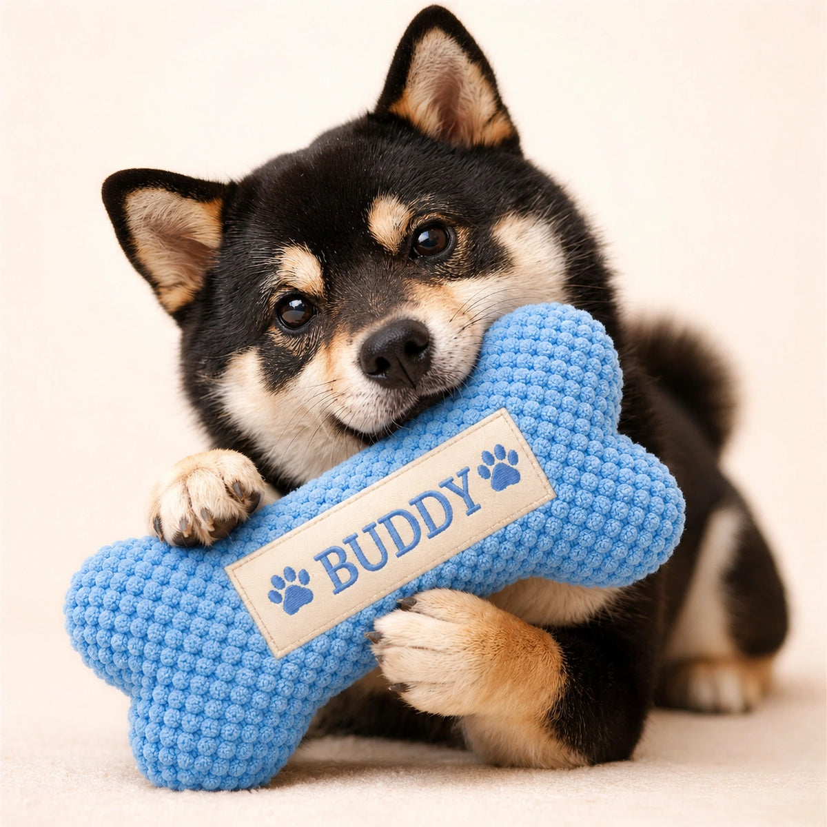Dog Dad Father's Day Gift — Personalized Squeaky Bone Toy