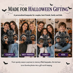 Personalized Halloween Bat Bear Plush 🦇🧸