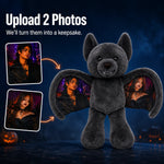 Personalized Halloween Bat Bear Plush 🦇🧸