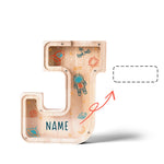 Personalized Wooden Letter Piggy Bank-Good Gift For Kids