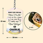 Personalized Pet Photo Memorial Keychain