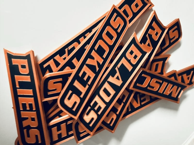 🌟12 Pack ofMagnetic Toolbox Labels🔩