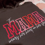Wear Your Heart on Your Sleeve – Personalized Mama Sweatshirt with Kids’ Names