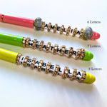 Custom Name Beaded Pens for Gifts Pens with a Personal Touch