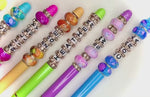 Custom Name Beaded Pens for Gifts Pens with a Personal Touch